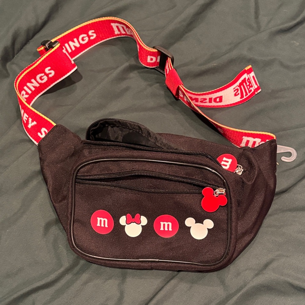Disney Black and Red Mickey Mouse Waist Bag
